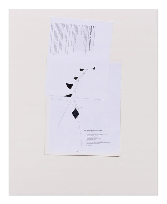 Assemblage (A. Calder- B. Munari) by Jacopo Prina
