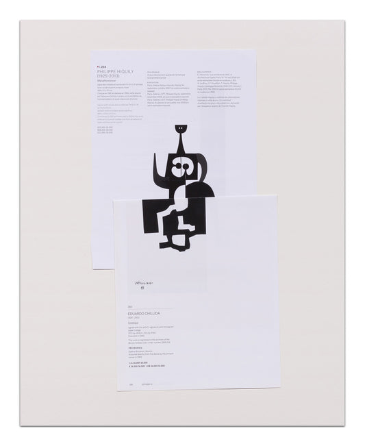Assemblage (P. Hiquily - E. Chillida) by Jacopo Prina